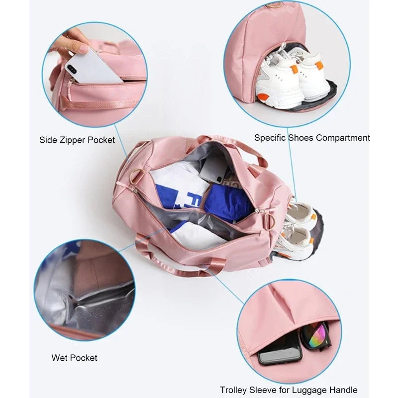 Sleek Gym Duffle Bag