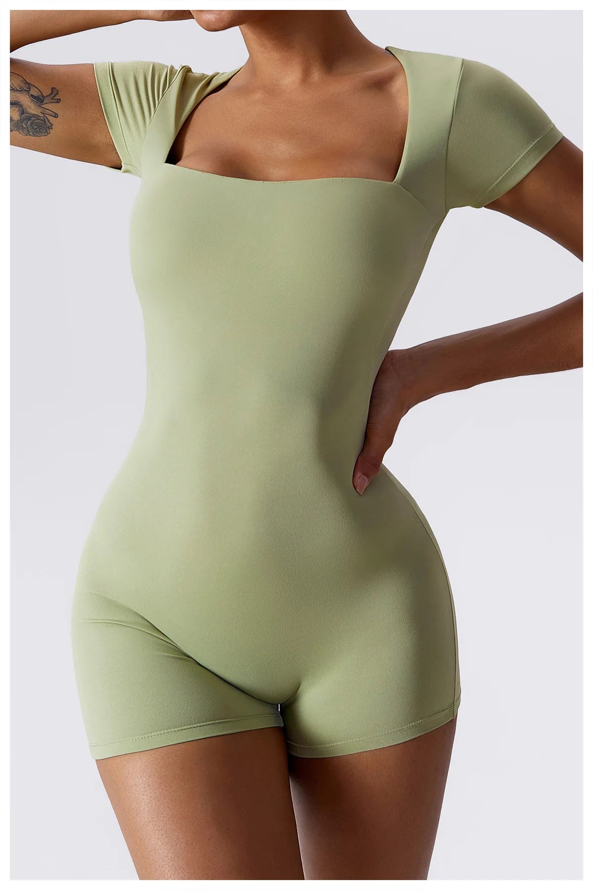 Seamless Short Sleeve Bodysuit