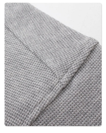 Waffle Collar Breathable T-Shirt
