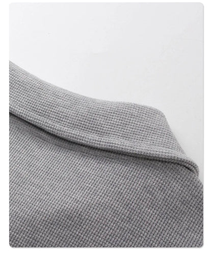 Waffle Collar Breathable T-Shirt