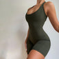 Ribbed Halter Jumpsuit